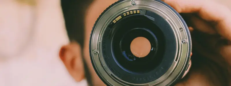 Camera Lens A super close up of a camera lens.