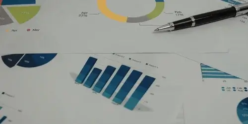 A close up of analysis documents.