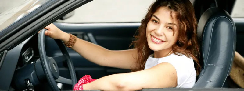 A young driver.